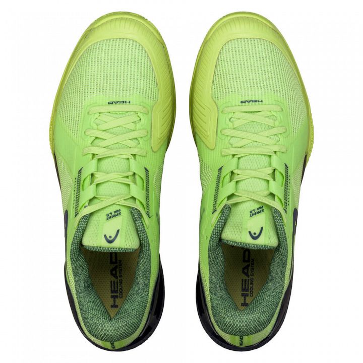 Head Sprint Pro 4.0 Clay Lime / Navy